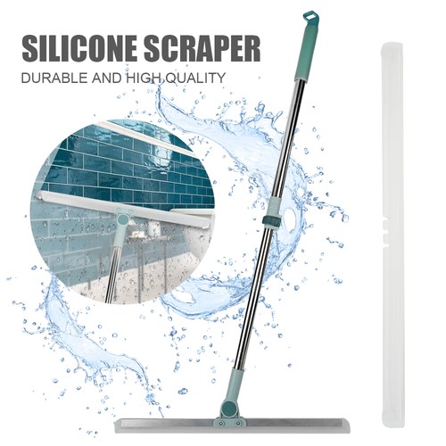 Long handle floor squeegee for - long,