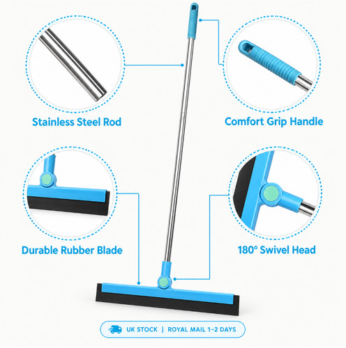 Floor squeegee wet - floor,