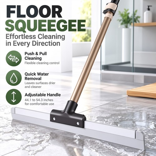 Floor squeegee large wiper - floor,